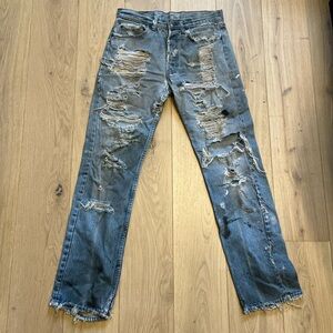 Levi’s distressed denim 1985-1988